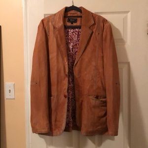 Women’s vintage leather jacket